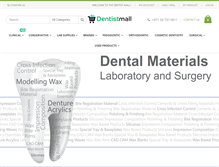 Tablet Screenshot of dentist-mall.com